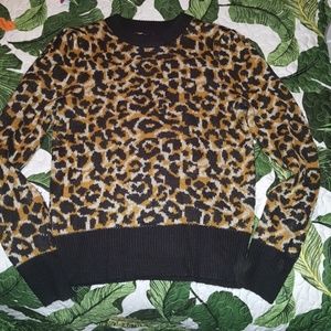 Leopard sweater